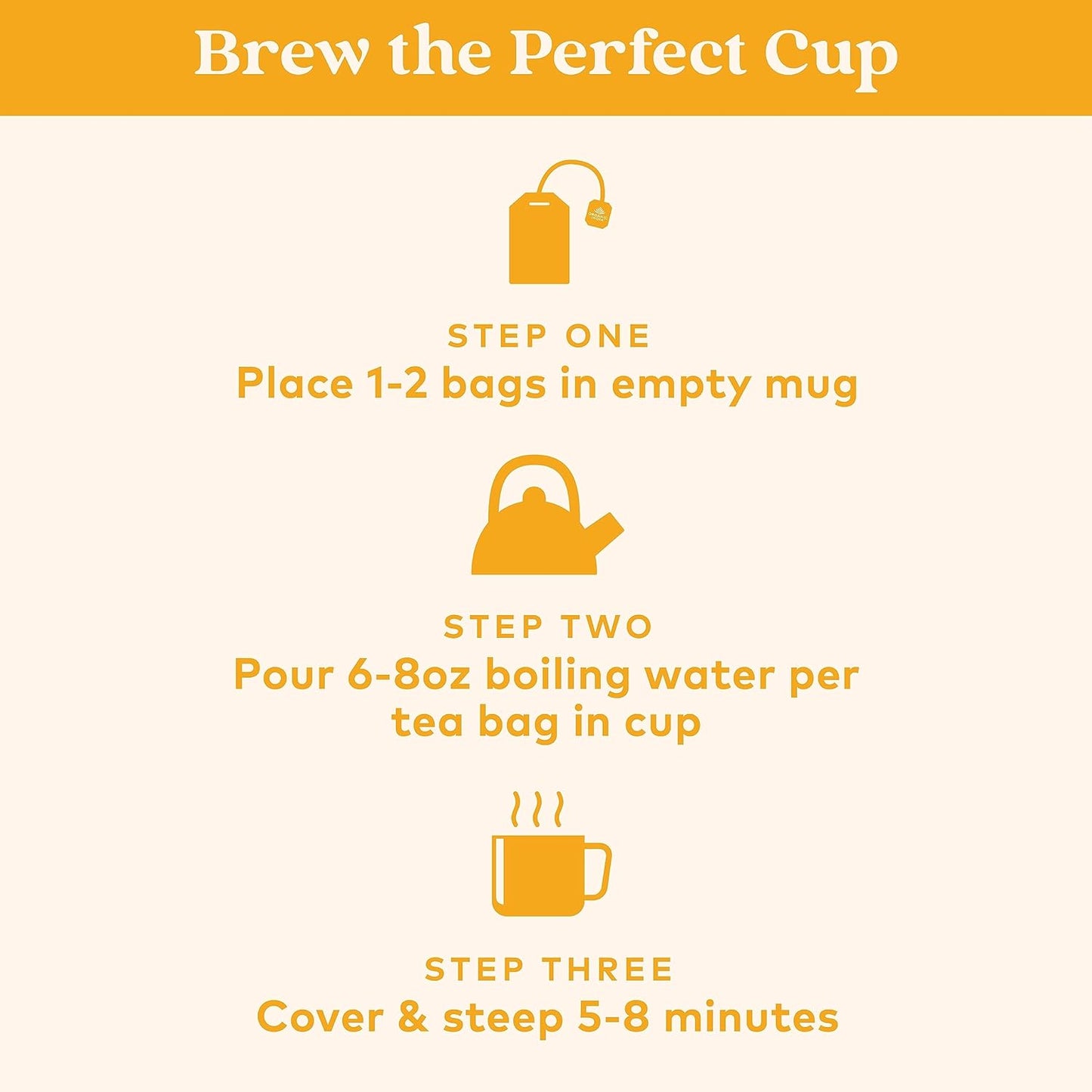 Organic India Tulsi Honey Chamomile Herbal Tea - Holy Basil, Stress Relieving & Calming, Immune Support, Adaptogen, Vegan, USDA Certified Organic, Caffeine-Free - 18 Infusion Bags, 6 Pack