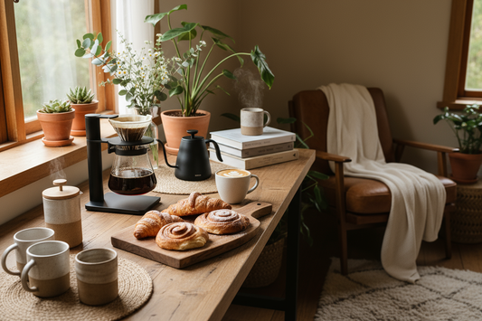 Create the Perfect Café Vibe at Home: Styling, Baking, and Brewing Ideas