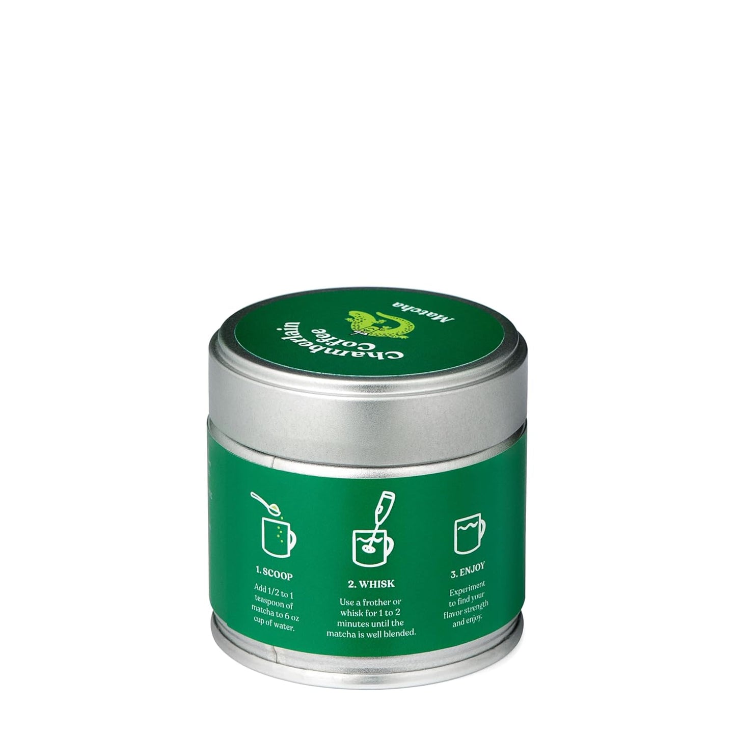 Chamberlain Coffee Ceremonial Matcha Green Tea Powder - Japanese Green Tea + Original Grade Matcha - Hot or Iced - Organic, Vegan & Gluten-Free Matcha Powder, 1.06 oz