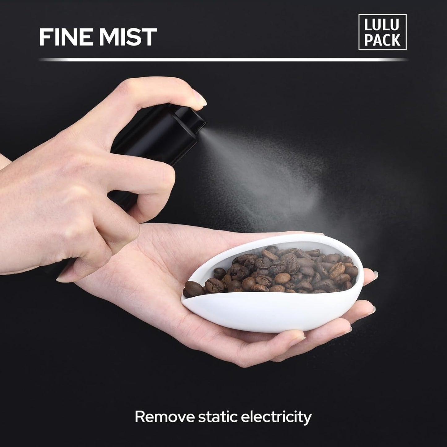 Coffee Bean Dosing Cup with 20ML Spray Bottle, Coffee Measuring Cups & Espresso Bean Spritzer Kit