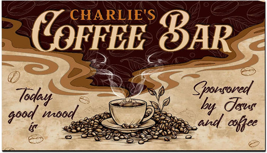 THUYPT Personalized Absorbent Coffee Mat for Counter, Coffee Drying Mat Coffee Bar Accessories, Kitchen Counter Coffee Maker Coffee Station Decoration (05)