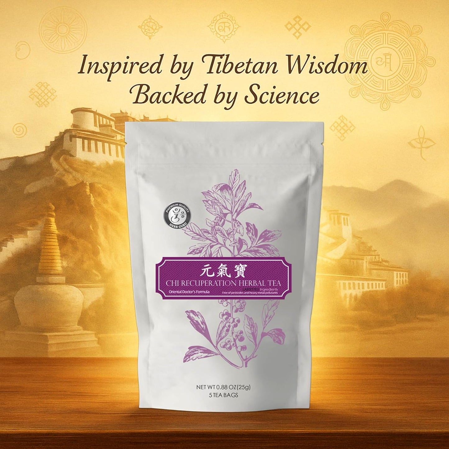 CHI Recuperation Herbal Tea Bags